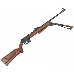 Винтовка пневматическая мультикомпрессионная Borner Flex Shot Multi-Pump, Brown кал. 4,5 мм (пластик, 3 Дж)