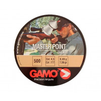 Пули Gamo Master Point 4,5 мм, 0,49 грамм, 500 штук Пули Gamo Master Point 4,5 мм, 0,49 грамм, 500 штук